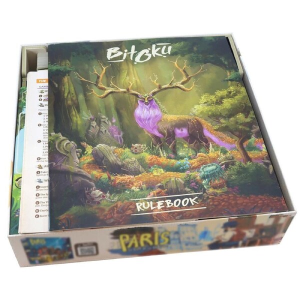 Folded Space Game Bitoku Inserts Kids/Family Interactive Strategy Puzzle Game