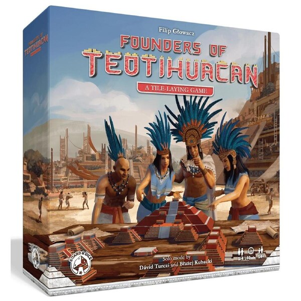 Board & Dice Founders of Teotihuacan Kids Interactive Tabletop Board Game 14y+