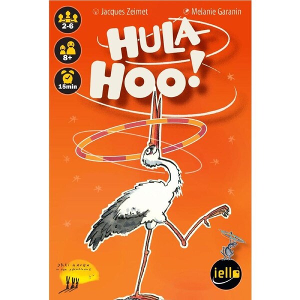 Lello Hula Hoo Kids/Family Interactive Play Strategy Tabletop Board Game 8y+
