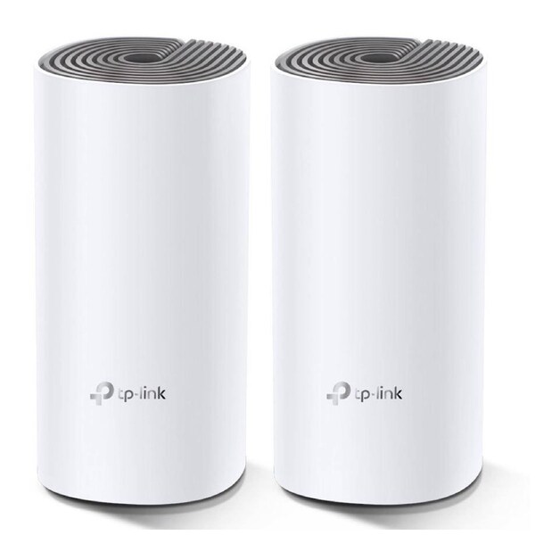 TP-Link Deco E4(2-pack) AC1200 Whole Home Mesh WiFi System~ 260sqm. Over 100 Devices Parental Controls