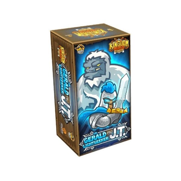 Kingdom Rush Rift in Time Sir Gerald Lightseeker vs JT Expansion Card Game 12y+