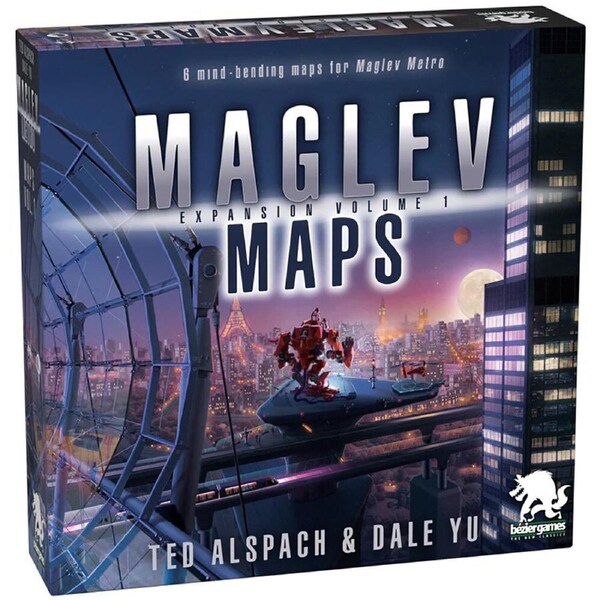 Bezier Games Maglev Maps Volume 1 Kids/Children Strategy Tabletop Board Game 8y+