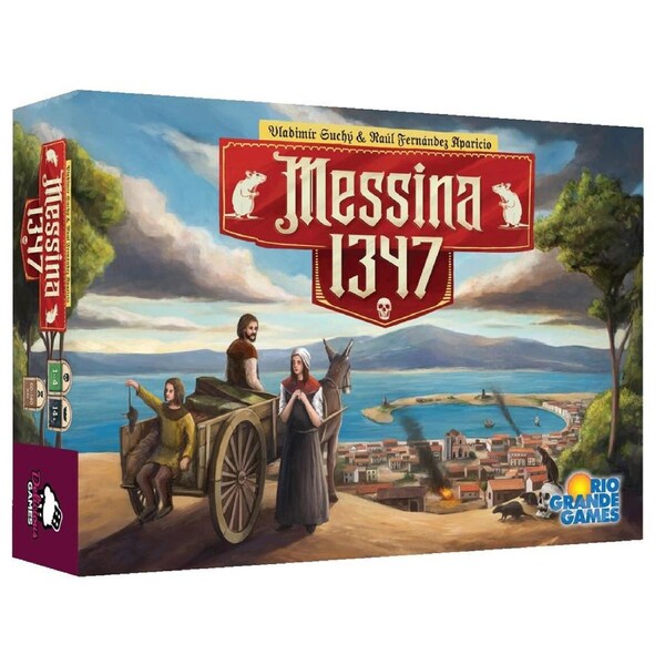 Rio Grande Messina 1347 Kids/Family Interactive Tabletop Strategy Board Game 14+
