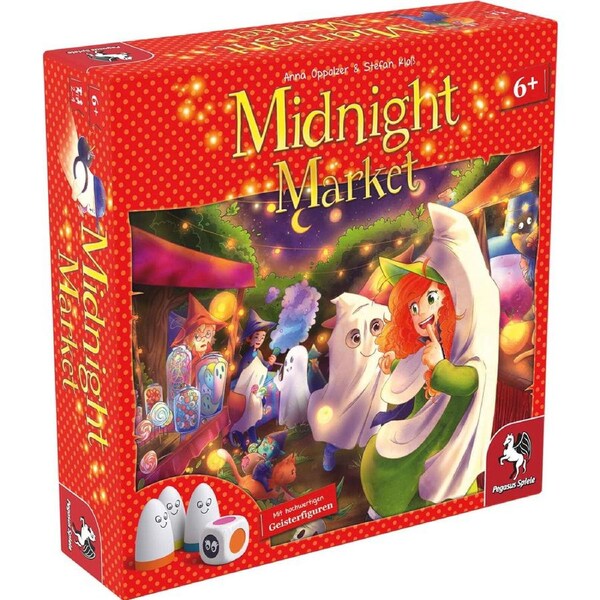 Pegasus Spiele Midnight Market Kids/Family Tabletop Strategy Board Game 6y+
