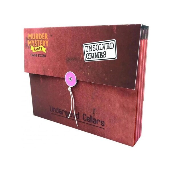 U Games Murder Mystery Case Files Unsolved Crimes Underwood Cellars Game 14+