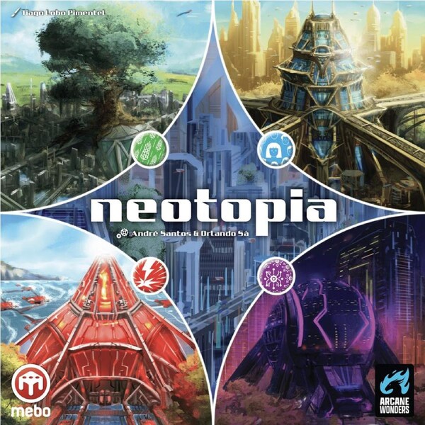 Arcane Wonders Neotopia Kids/Family Interactive Strategy Tabletop Board Game 8y+