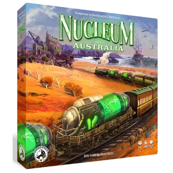 Board & Dice Nucleum Australia Expansion Kids Strategy Tabletop Board Game 14y+