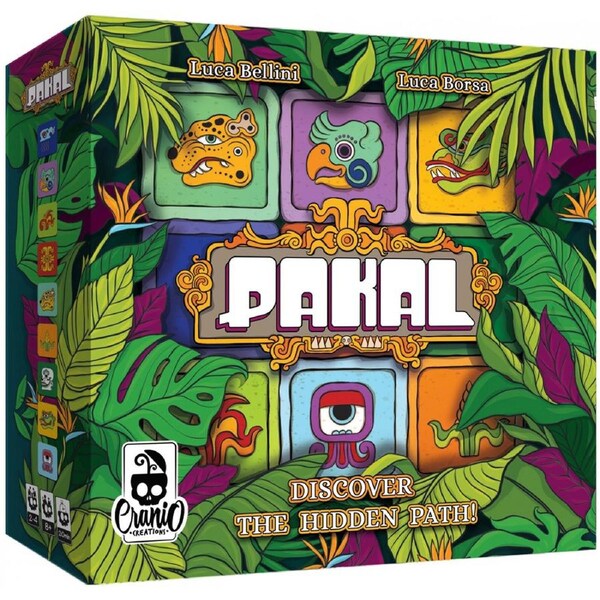 Cranio Creations Pakal Kids/Family Interactive Strategy Sliding Puzzle Game 8y+