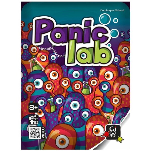 Gigamic Panic Lab Kids/Family Interactive Tabletop Strategy Play Board Game 8y+