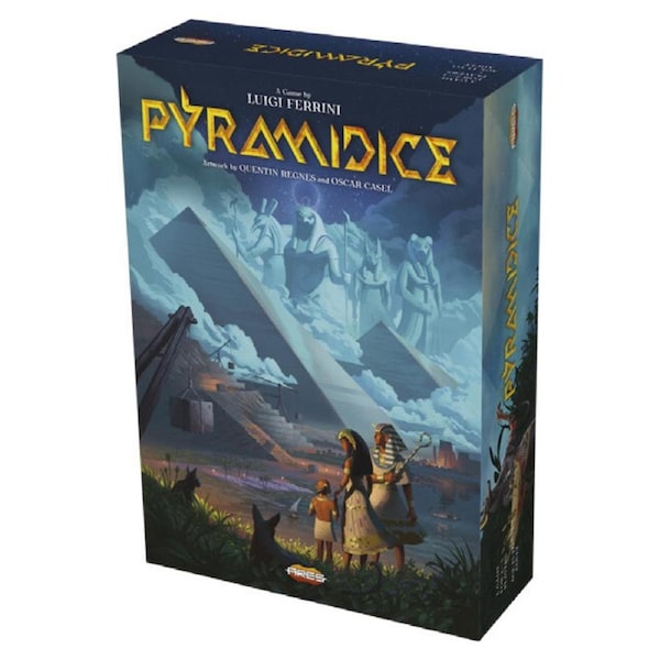 Ares Games Pyramidice Kids/Family Interactive Tabletop Strategy Card Game 13y+