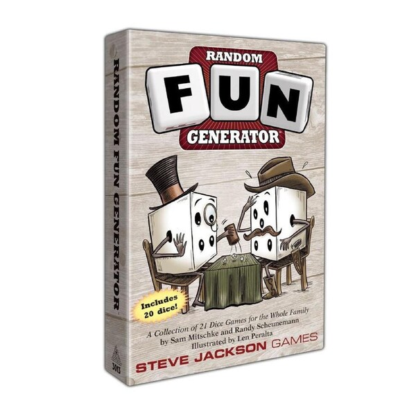 Steve Jackson Games Random FUN Generator Kids/Family Interactive Dice Game 14y+