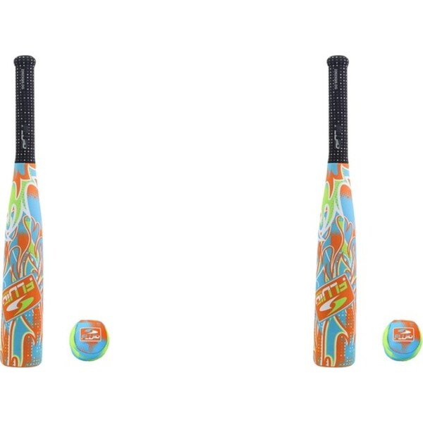 2x Fluid Baseball Game Sports Set Childrens Outdoor Beach/Garden Toy Assorted