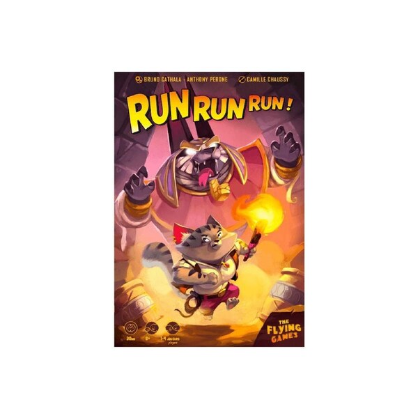 Blackrock Games Run Run Run Kids/Family Fun Tabletop Board Strategy Game 8y+