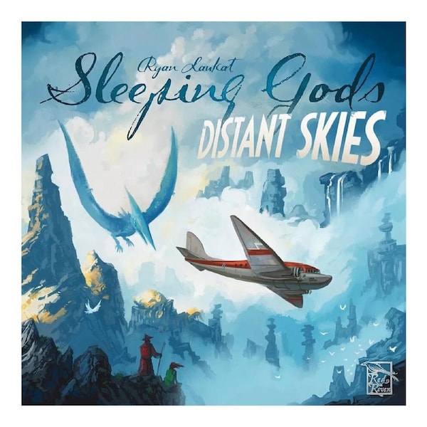 Red Raven Games Sleeping Gods Distant Skies Strategy Tabletop Board Game 13y+