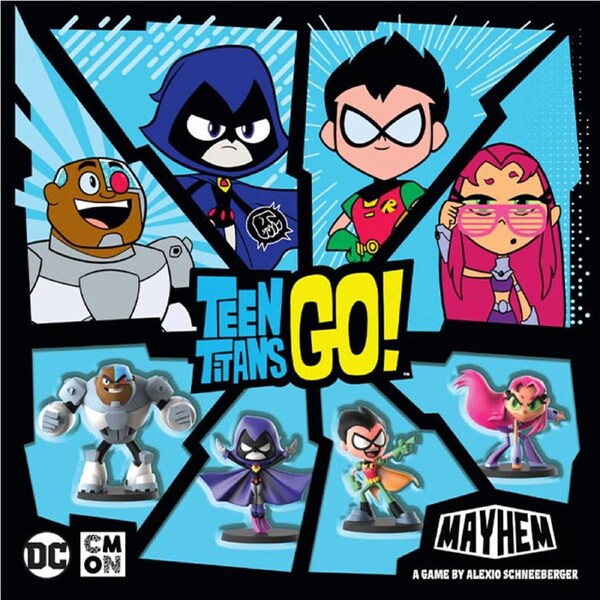 CoolMini Teen Titans GO Mayhem Kids/Children Interactive Strategy Card Game 10y+
