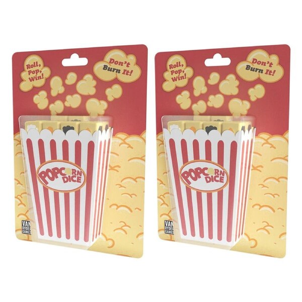 2PK Van Ryder Games Popcorn Kids/Family Interactive Tabletop Strategy Dice 7y+