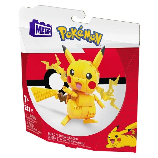 Mega Bloks Pokemon Build and Show Pikachu
