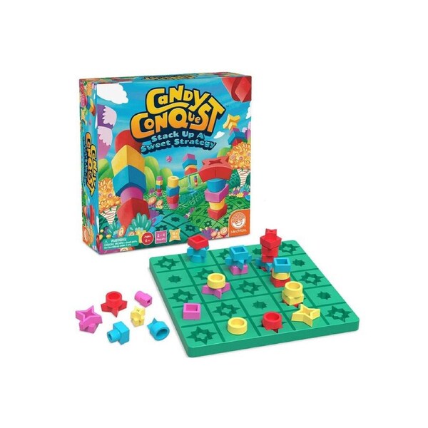 Mindware Candy Conquest Kids Tabletop Strategy Board Game 2-4 Players Set 6y+
