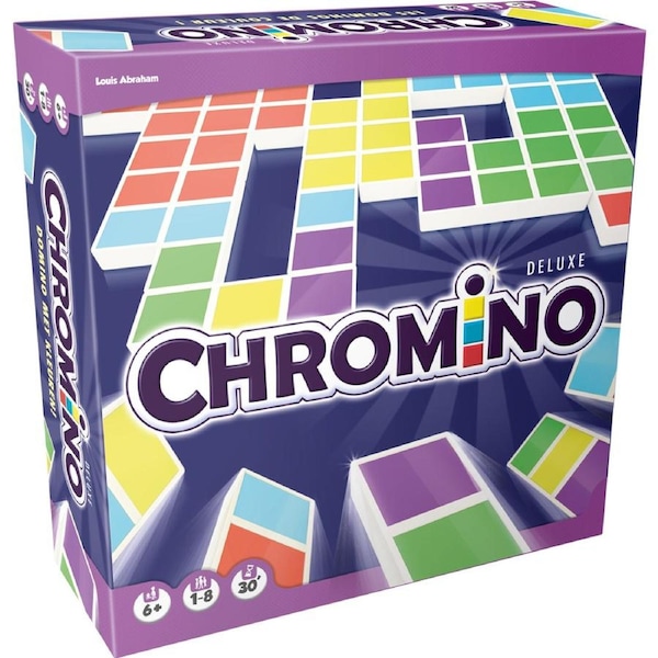 Zygomatic Chromino Deluxe Tile Matching Tabletop Board Game 1-8 Players Set 6y+