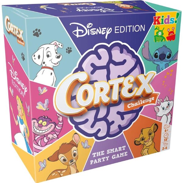Zygomatic Cortex Disney Classics Challenge Party Game 2-6 Players Set 6y+