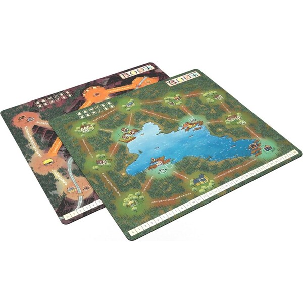 Leder Games Root Neoprene Playmat TTRPG Game Accessory Mountain & Lake 56x56cm