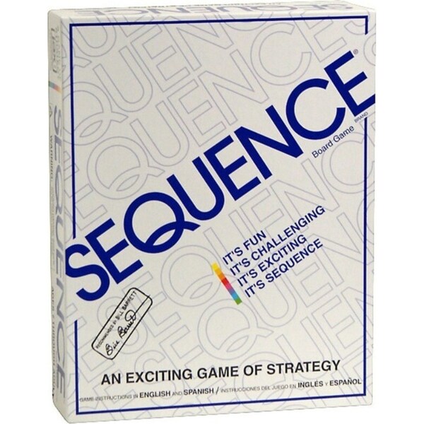 Crown & Andrews Sequence Strategy Board/Card Game 2-12 Players Play Set 7y+