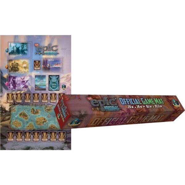 Gamelyn Games Tiny Epic Vikings Game Mat/Battlemat TTRPG Accessory 61x35.5cm