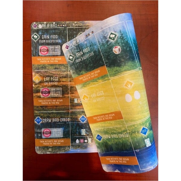 Stonemaier Games Wingspan Double-Sided Rubber Playmat Battlemat Game Accessory