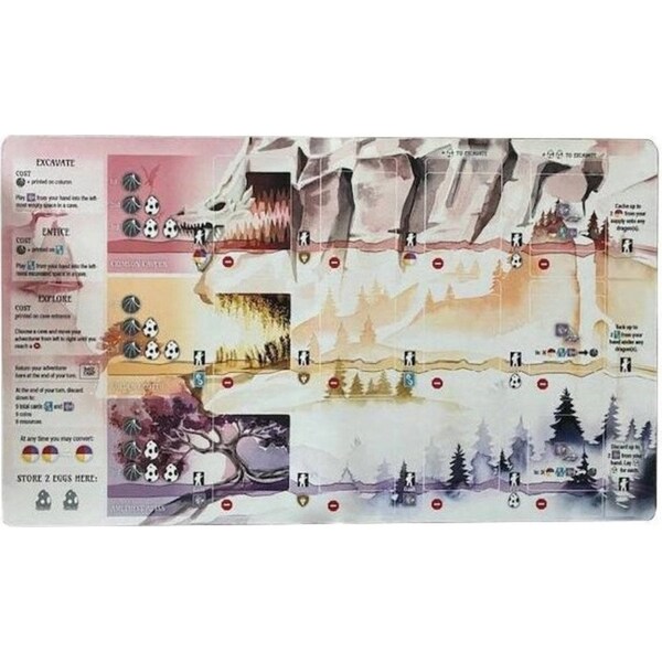 Stonemaier Games Wyrmspan Rubber Playmat/Playing Mat TTRPG Game Accessory