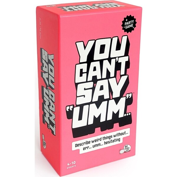 Big Potato You Can't Say Umm Quiz Card Game Family Party 4-10 Players 10y+