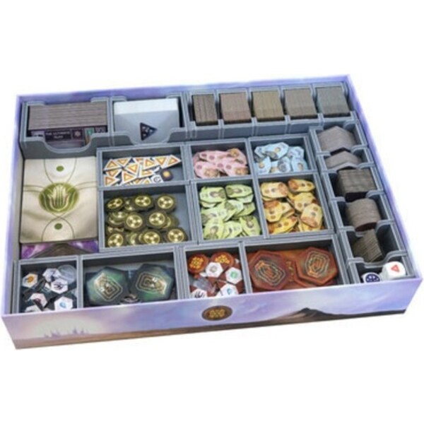 Folded Space Game Inserts Divider Tray Organiser Anachrony Essential Edition