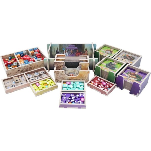 Folded Space Game Inserts Divider Tray Organiser Guild Academies Of Valeria