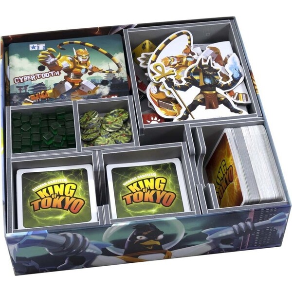 Folded Space Game Inserts Divider Tray King Of Tokyo And King Of New York