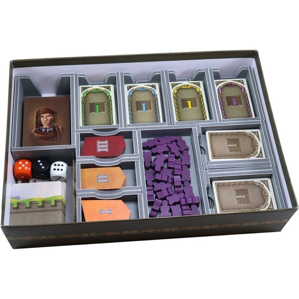 Folded Space Game Inserts Divider Tray Boardgame Organiser Lorenzo Il Magnifico