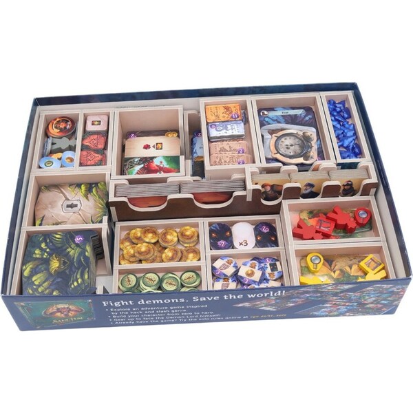 Folded Space Game Inserts Divider Tray Organiser For Lost Ruins Of Arnak V2