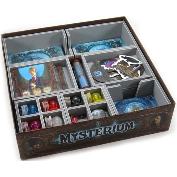 Folded Space Game Inserts Divider Tray Boardgame Organiser For Mysterium