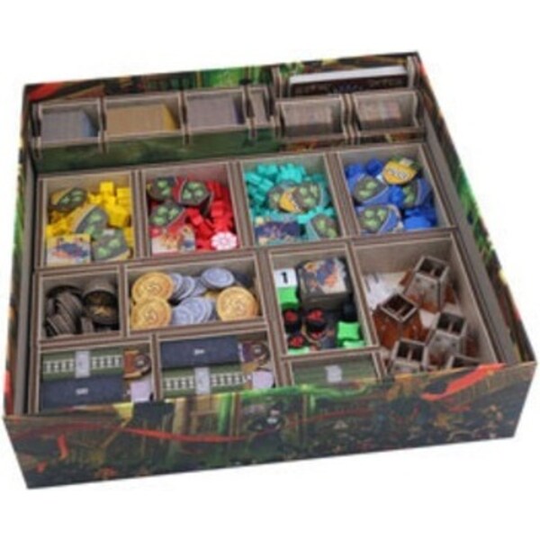 Folded Space Game Inserts Divider Tray Boardgame Organiser Box For Nucleum