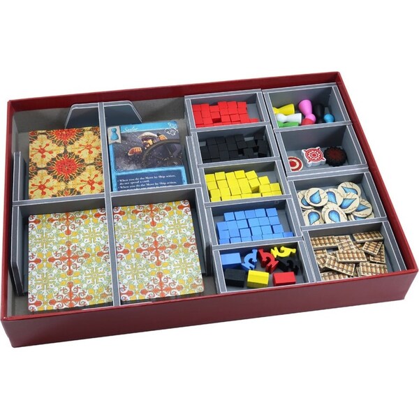 Folded Space Game Inserts Divider Tray Boardgame Organiser For Pandemic Games