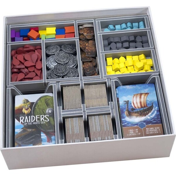 Folded Space Game Inserts Divider Tray Organiser Raiders Of The North Sea