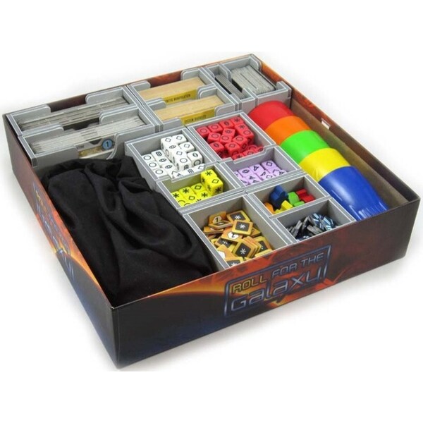 Folded Space Game Inserts Divider Tray Boardgame Organiser Roll For The Galaxy