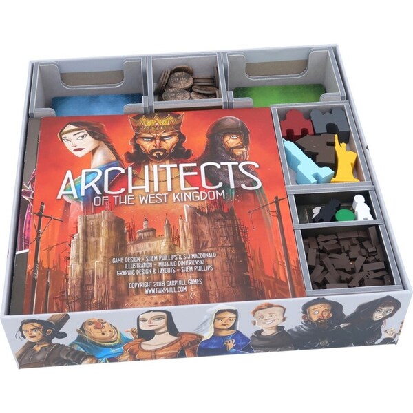 Folded Space Game Inserts Architects Of The West Kingdom Collector's Box