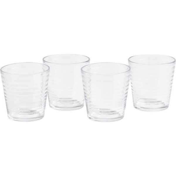 Royal Doulton Gordon Ramsay Maze Tumbler 340ml Glasses Clear Set of 4