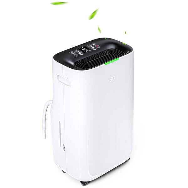 Yopower Air Dehumidifier for Large Room, 30L/Day Dehumidifiers with 6.5L Water Tank, Multi Function Air Dehumidifiers with Drainage Hose