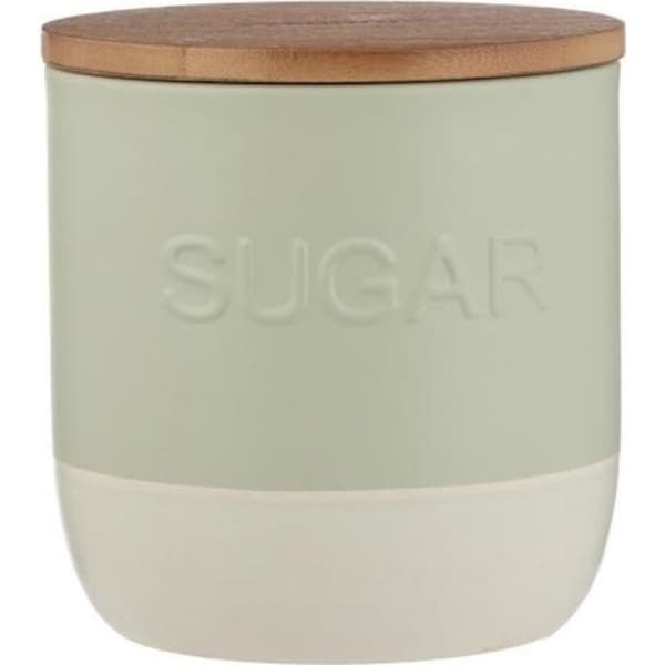 Typhoon Oben Sugar Canister 1.25L With Mini Spoon - Green
