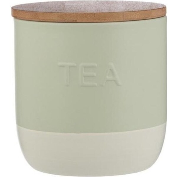 Typhoon Oben Tea Canister 1.25L With Mini Spoon - Green