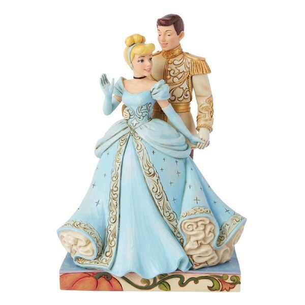 Disney Traditions by Jim Shore - Prince Charming & Cinderella 75th Anniversary - Figurine 19.5cm
