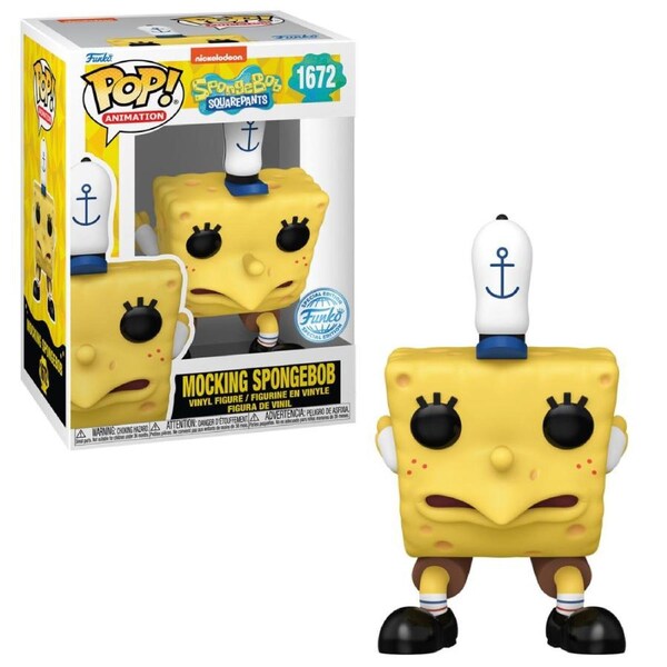 Spongebob Squarepants 25th Anniversary Mocking Spongebob Funko POP! Vinyl