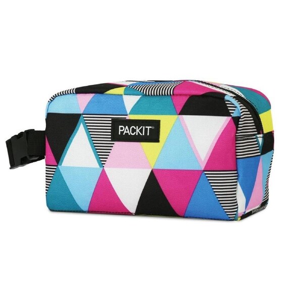 PACKIT Freezable Snack Box - Triangle Stripes