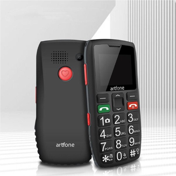 artfone 4G Volte Unlocked Cell Phones Australia, Basic Mobile Phone for Seniors with SOS Button, Talking Numbers, Loud Volume, FM Radio, Torch, 1400mAh Battery