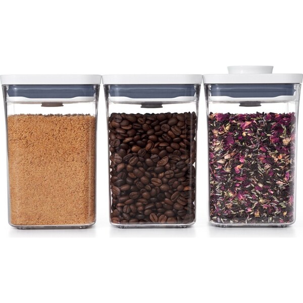 OXO Pop 2.0 3 Piece Storage Container Set - 1L